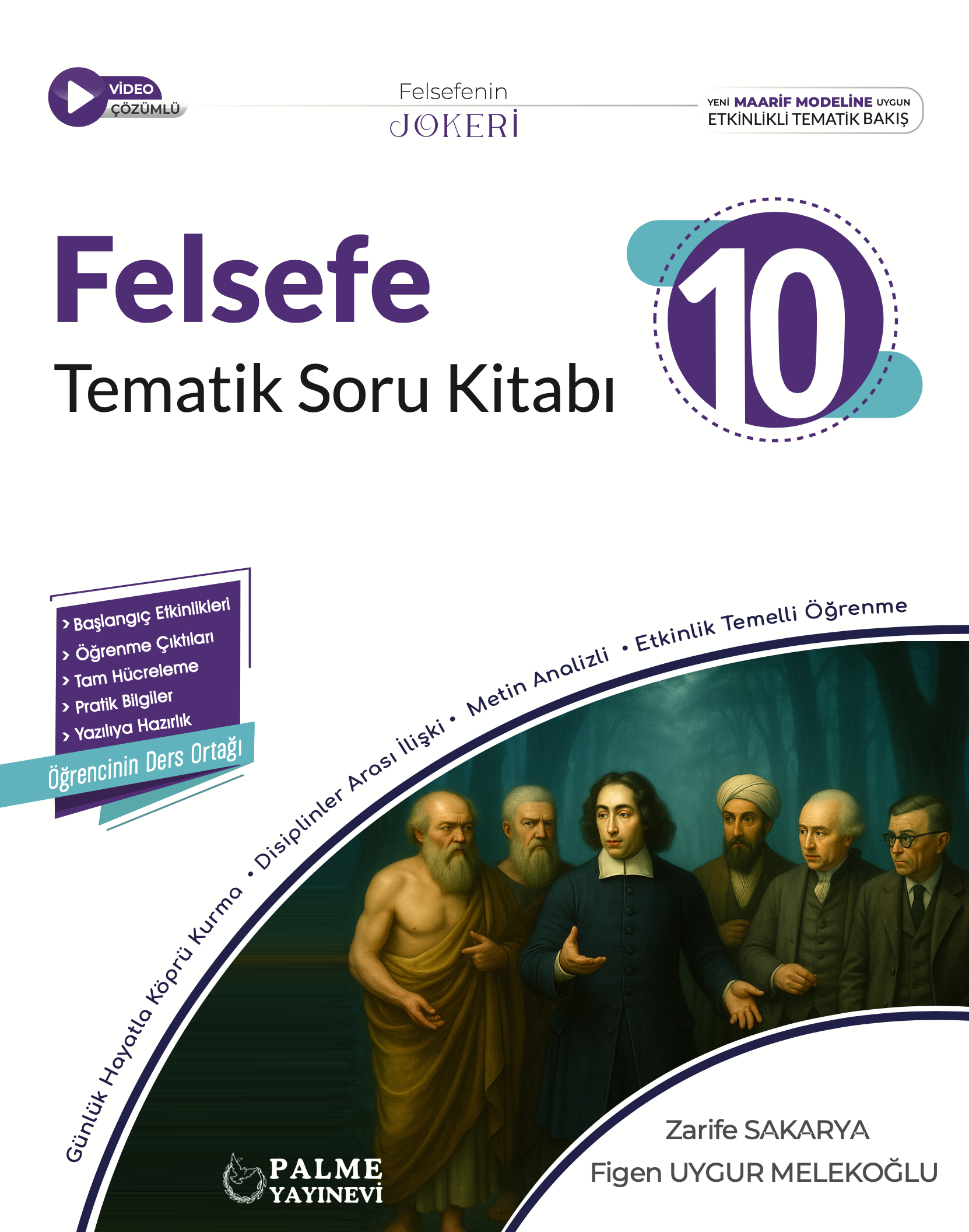 10. Sınıf Joker Felsefe Tematik Soru Kitabı kapak görseli